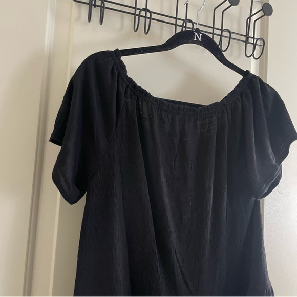 Max Studio black babydoll dress - Picture 6 of 9